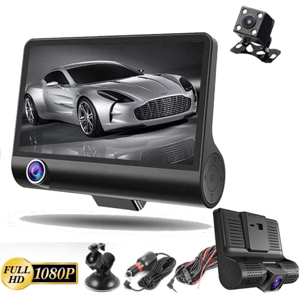 DASHCAM ENREGISTREUR 3 CAMERAS 1080P – Image 2