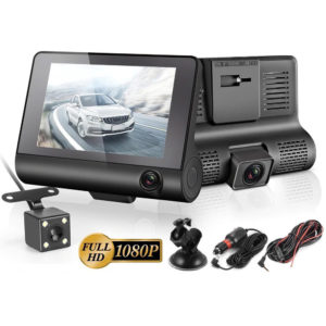 DASHCAM ENREGISTREUR 3 CAMERAS 1080P